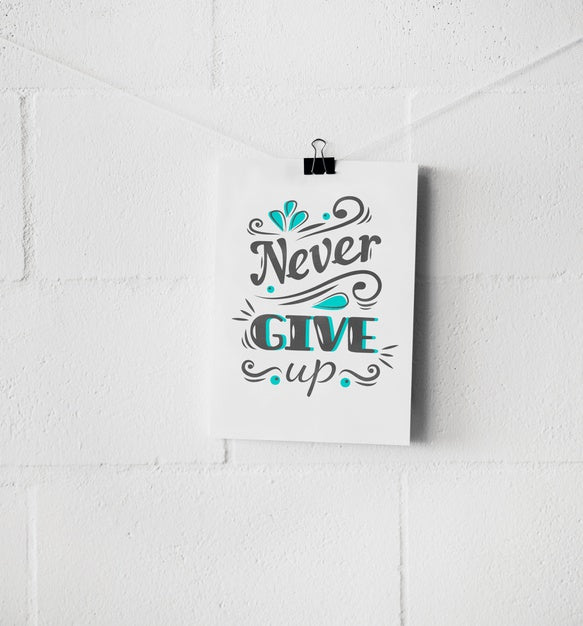 Flat Lay Paper Mockup On Workspace Psd