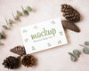 Flat Lay Pinecone And Leaves Autumn Mock-Up Psd