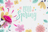 Flat Lay Spring Mockup With Copyspace Psd