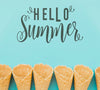 Flat Lay Summer Background With Copyspace Psd