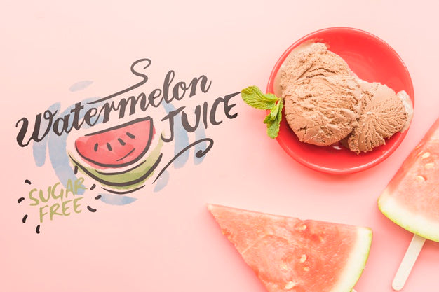 Flat Lay Summer Background With Exotic Fruits Psd