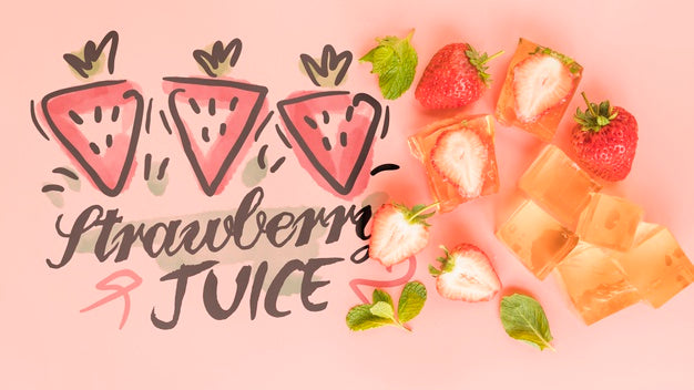 Flat Lay Summer Background With Exotic Fruits Psd