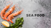 Flat Lay Tasty Sea Food Arrangement With Mock-Up Psd