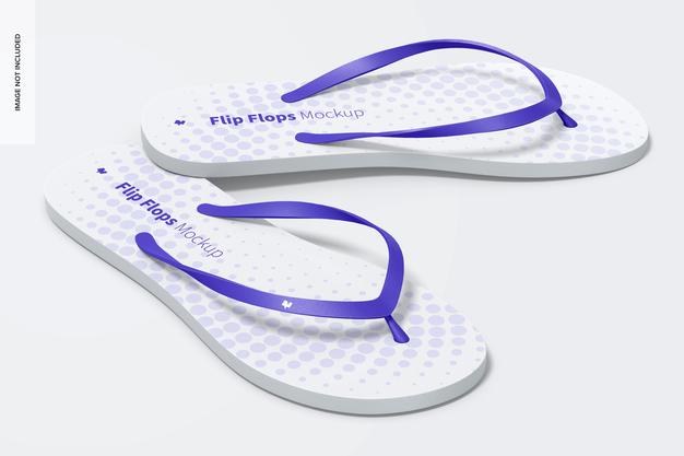 Flip Flops Mockup Psd