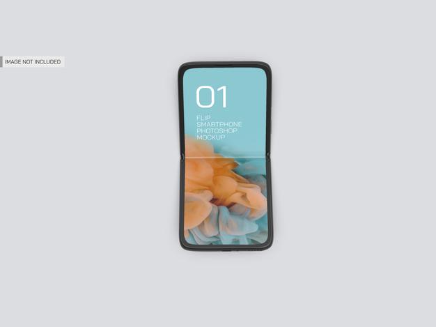 Flip Mobile Mockup Psd