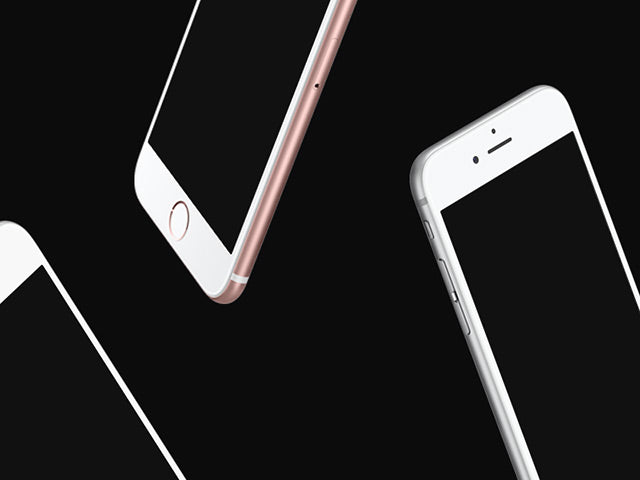 Floating Iphone Mockups
