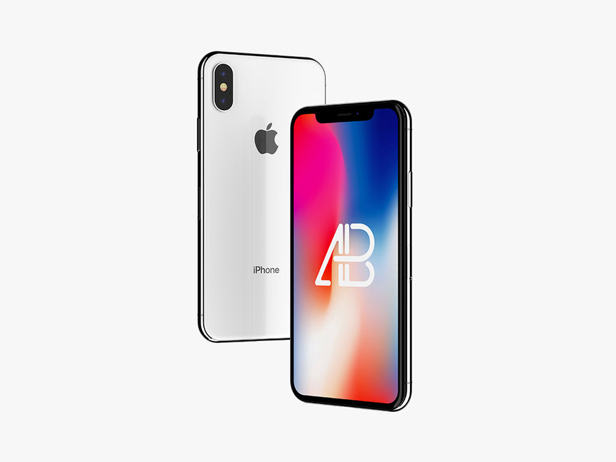 Floating Iphone X Mockup Vol.2