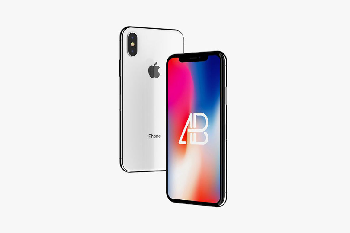 Floating Iphone X Mockup Vol.2