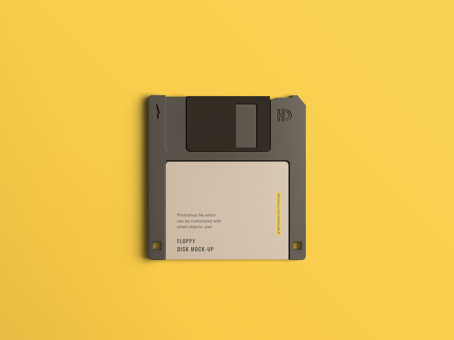 Floppy Disk Mockup