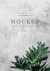 Floral Cover Mockup Psd