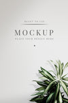 Floral Cover Mockup Psd