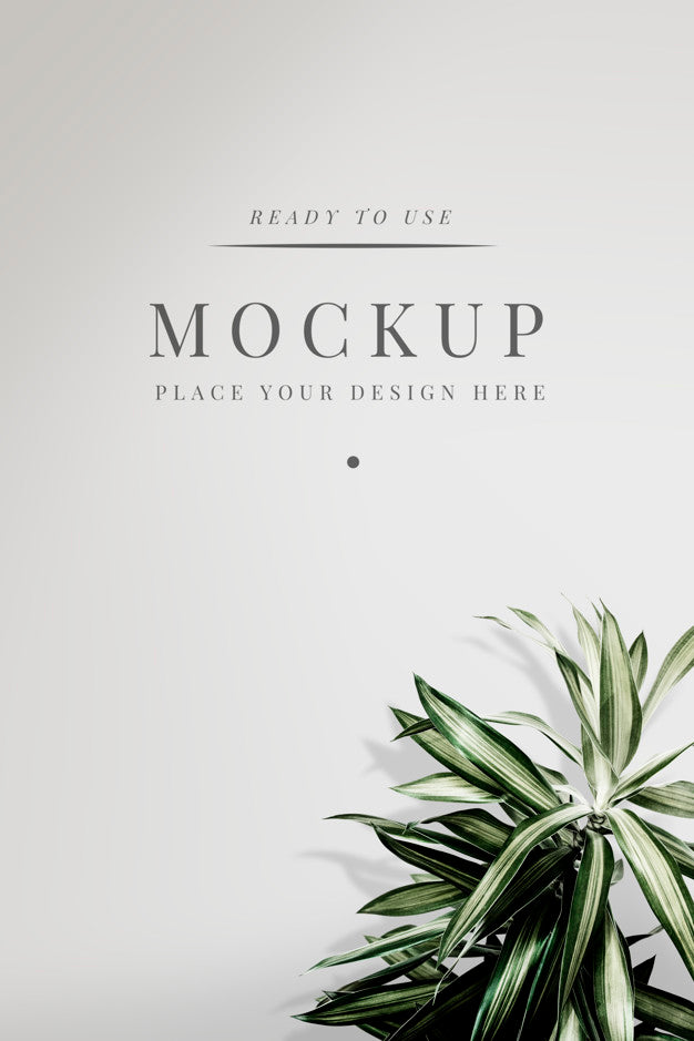 Floral Cover Mockup Psd