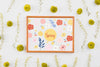 Floral Frame Composition For Spring Psd