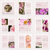 Floral Instagram Post Collection Psd