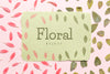 Floral Mock-Up With Leaves And Petals Psd