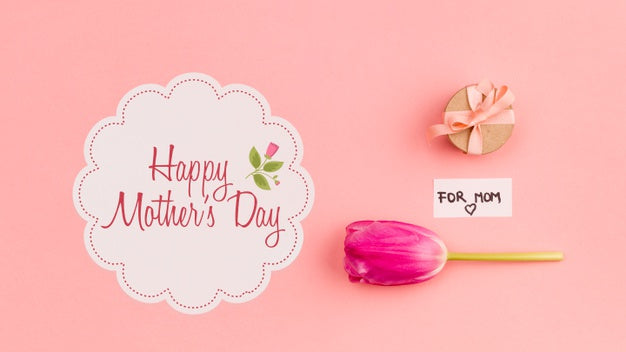 Floral Mothers Day Mockup Psd