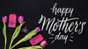 Floral Mothers Day Mockup Psd