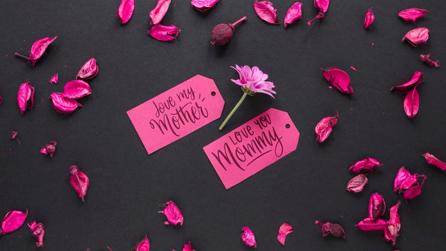 Floral Mothers Day Mockup Psd