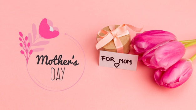 Floral Mothers Day Mockup Psd