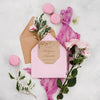 Floral Wedding Concept Mock-Up Psd