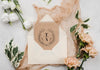 Floral Wedding Concept Mock-Up Psd