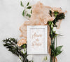 Floral Wedding Concept Mock-Up Psd