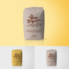 Flour Packaging Paper Bag Psd Mockup