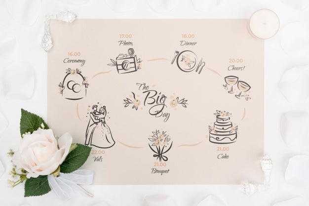 Flower And Greeting Card Psd