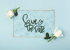 Flowers Concept Mock-Up Psd