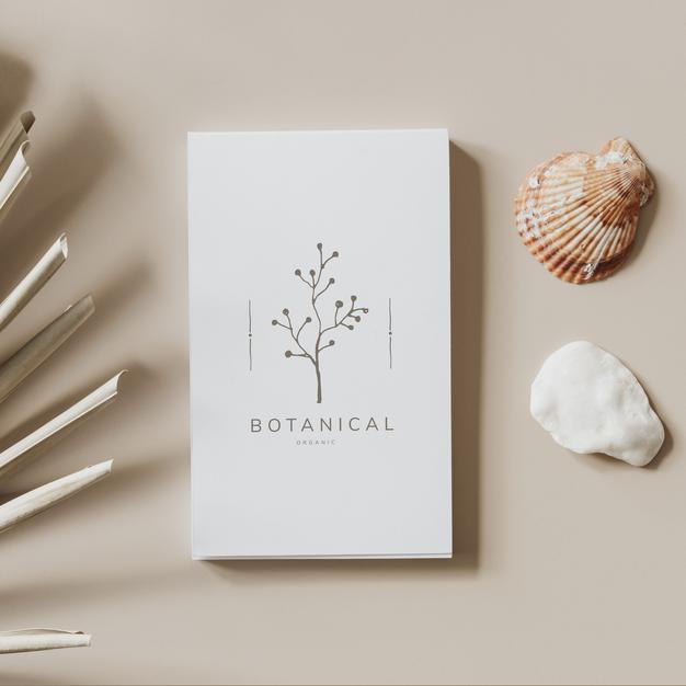 Flyer Mockup On A Beige Wall Psd