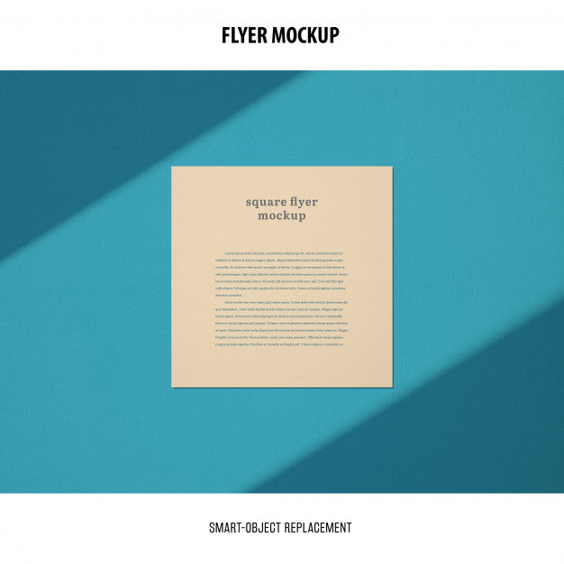 Flyer Mockup Psd