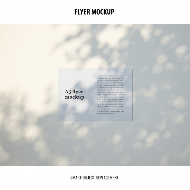 Flyer Mockup Psd