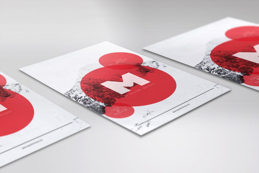 Flyer or Poster PSD Mockup