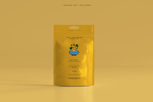 Foil Packaging Mockup Psd