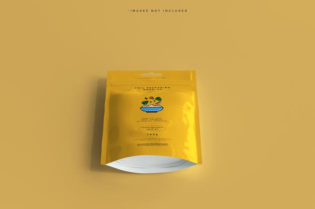 Foil Packaging Mockup Psd