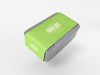 Foil Paper Food Box With Sleeve Mockup Psd