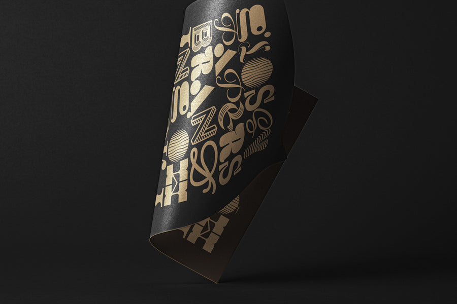 Folded Psd Paper Mockup