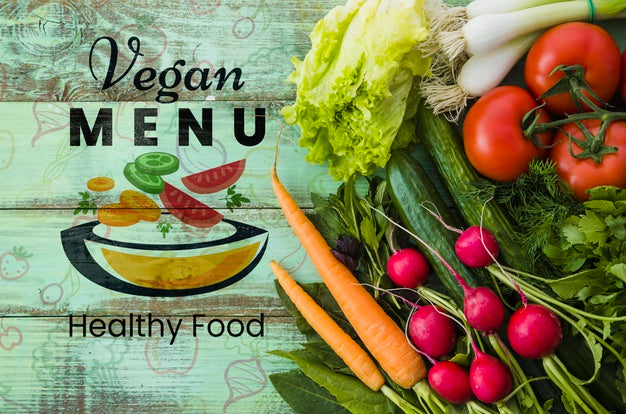 Food Made Of Organic Vegetables Psd