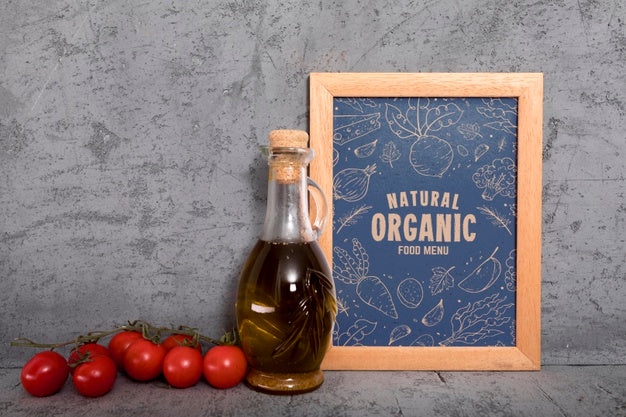 Food Menu Concept Mock-Up Psd