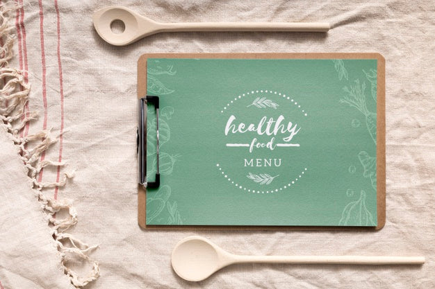 Food Menu Concept Mock-Up Psd