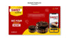 Food Online Concept Banner Mock-Up Psd