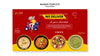 Food Online Concept Banner Mock-Up Psd