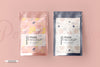 Food Supplement Pouch Packaging Mockup Psd