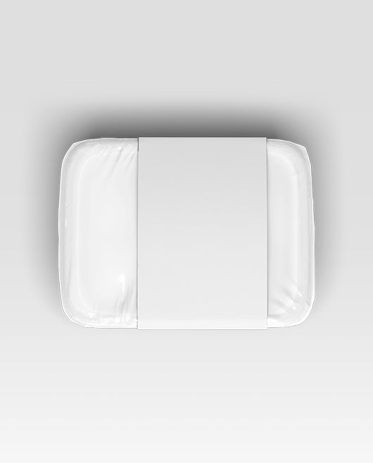 Food Tray Packaging Mockup