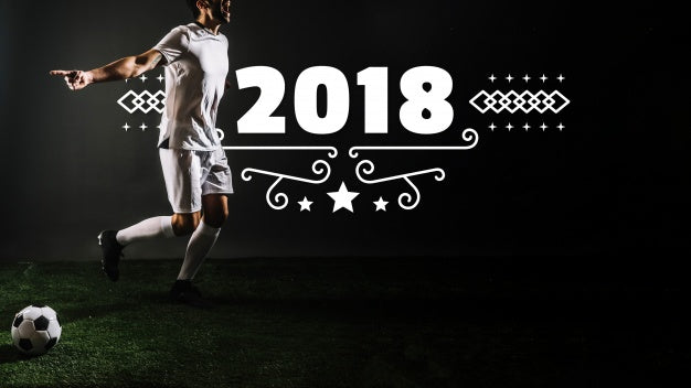 Football Player Mockup Psd