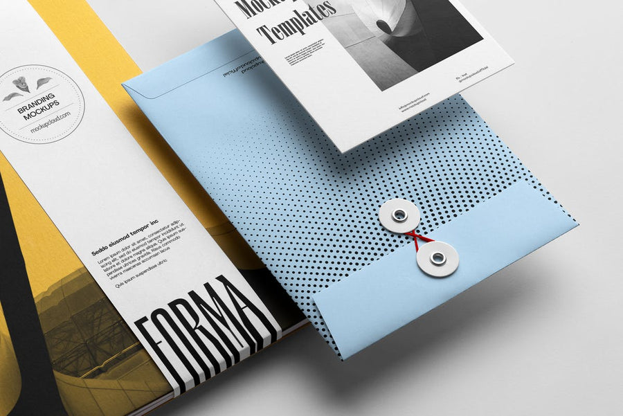 Forma Brochure Branding Mockup