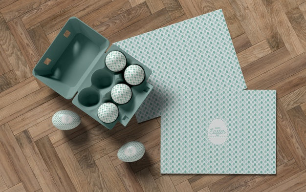 Formwork With Eggs On Table Psd