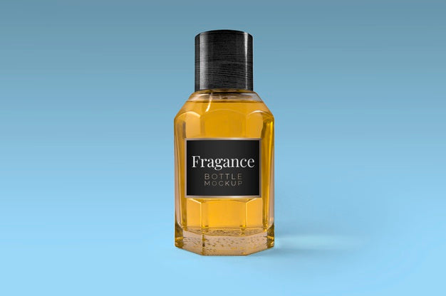 Fragance Bottle Mockup Psd