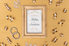 Frame And Engagement Ring Collection Psd