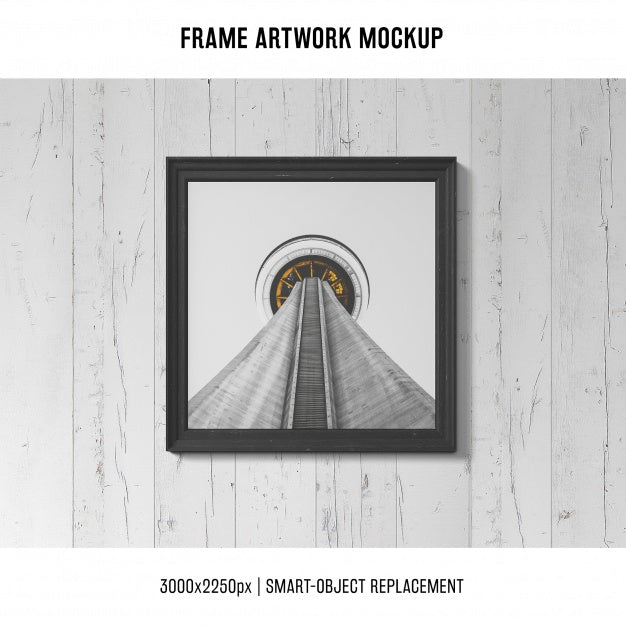 Frame Artwork Mock Up Psd